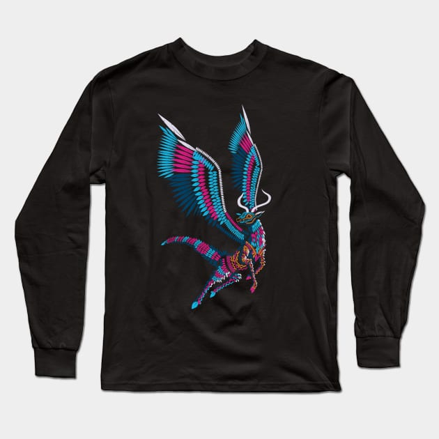 Alebrijes of Might_74 Long Sleeve T-Shirt by BetoRayas